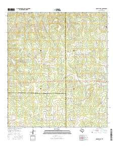 Harper West Texas Current topographic map, 1:24000 scale, 7.5 X 7.5 Minute, Year 2016