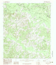 Harris Chapel Texas Historical topographic map, 1:24000 scale, 7.5 X 7.5 Minute, Year 1983