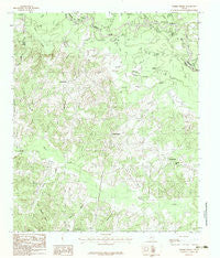 Harris Chapel Texas Historical topographic map, 1:24000 scale, 7.5 X 7.5 Minute, Year 1983