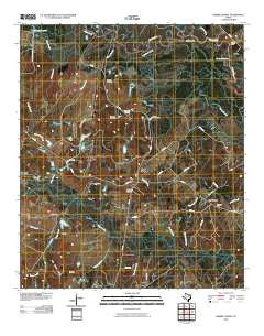 Harris Chapel Texas Historical topographic map, 1:24000 scale, 7.5 X 7.5 Minute, Year 2010