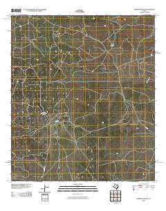 Harrison Ranch Texas Historical topographic map, 1:24000 scale, 7.5 X 7.5 Minute, Year 2010
