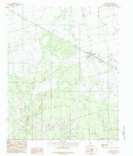 Harrold Texas Historical topographic map, 1:24000 scale, 7.5 X 7.5 Minute, Year 1983