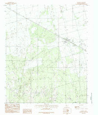 Harrold Texas Historical topographic map, 1:24000 scale, 7.5 X 7.5 Minute, Year 1983