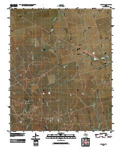 Harrold Texas Historical topographic map, 1:24000 scale, 7.5 X 7.5 Minute, Year 2010