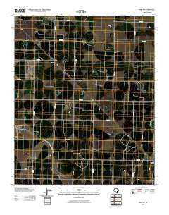 Hart NW Texas Historical topographic map, 1:24000 scale, 7.5 X 7.5 Minute, Year 2010