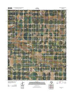 Hart SW Texas Historical topographic map, 1:24000 scale, 7.5 X 7.5 Minute, Year 2012