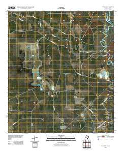Hartburg Texas Historical topographic map, 1:24000 scale, 7.5 X 7.5 Minute, Year 2010