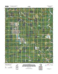 Hartburg Texas Historical topographic map, 1:24000 scale, 7.5 X 7.5 Minute, Year 2012