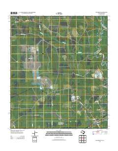 Hartburg Texas Historical topographic map, 1:24000 scale, 7.5 X 7.5 Minute, Year 2012