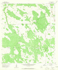 Hartland Texas Historical topographic map, 1:24000 scale, 7.5 X 7.5 Minute, Year 1963