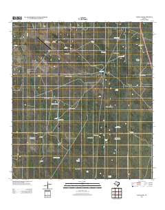 Hartland Texas Historical topographic map, 1:24000 scale, 7.5 X 7.5 Minute, Year 2012