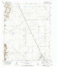 Hartley Texas Historical topographic map, 1:24000 scale, 7.5 X 7.5 Minute, Year 1973