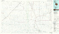 Hartley Texas Historical topographic map, 1:100000 scale, 30 X 60 Minute, Year 1985