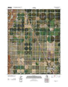 Hartley Texas Historical topographic map, 1:24000 scale, 7.5 X 7.5 Minute, Year 2012