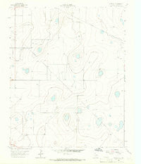 Hartley NE Texas Historical topographic map, 1:24000 scale, 7.5 X 7.5 Minute, Year 1963