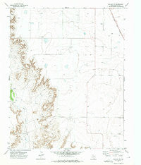 Hartley SW Texas Historical topographic map, 1:24000 scale, 7.5 X 7.5 Minute, Year 1972