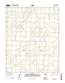 Hartley NE Texas Current topographic map, 1:24000 scale, 7.5 X 7.5 Minute, Year 2016