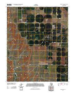 Hartley SW Texas Historical topographic map, 1:24000 scale, 7.5 X 7.5 Minute, Year 2010