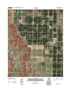 Hartley SW Texas Historical topographic map, 1:24000 scale, 7.5 X 7.5 Minute, Year 2012