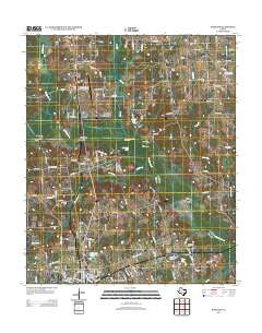 Harvard Texas Historical topographic map, 1:24000 scale, 7.5 X 7.5 Minute, Year 2013