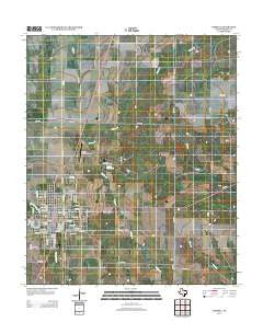 Haskell Texas Historical topographic map, 1:24000 scale, 7.5 X 7.5 Minute, Year 2013