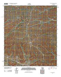 Hat-A Ranch Texas Historical topographic map, 1:24000 scale, 7.5 X 7.5 Minute, Year 2010
