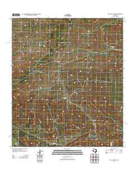 Hat-A Ranch Texas Historical topographic map, 1:24000 scale, 7.5 X 7.5 Minute, Year 2012
