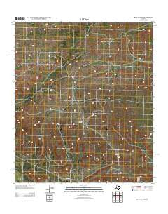 Hat-A Ranch Texas Historical topographic map, 1:24000 scale, 7.5 X 7.5 Minute, Year 2012