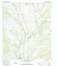 Hatchel Texas Historical topographic map, 1:24000 scale, 7.5 X 7.5 Minute, Year 1967