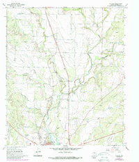 Hatchel Texas Historical topographic map, 1:24000 scale, 7.5 X 7.5 Minute, Year 1967