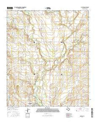 Hatchel Texas Current topographic map, 1:24000 scale, 7.5 X 7.5 Minute, Year 2016