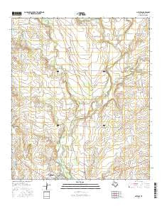 Hatchel Texas Current topographic map, 1:24000 scale, 7.5 X 7.5 Minute, Year 2016