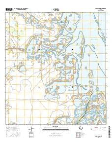Hawk Island Texas Current topographic map, 1:24000 scale, 7.5 X 7.5 Minute, Year 2016