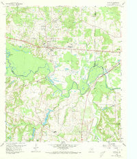 Hawkins Texas Historical topographic map, 1:24000 scale, 7.5 X 7.5 Minute, Year 1960