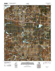 Hawkins Texas Historical topographic map, 1:24000 scale, 7.5 X 7.5 Minute, Year 2010