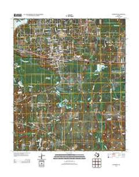 Hawkins Texas Historical topographic map, 1:24000 scale, 7.5 X 7.5 Minute, Year 2012