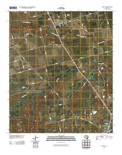 Hawley Texas Historical topographic map, 1:24000 scale, 7.5 X 7.5 Minute, Year 2010