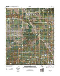Hawley Texas Historical topographic map, 1:24000 scale, 7.5 X 7.5 Minute, Year 2012