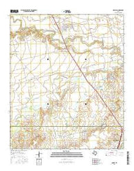 Hawley Texas Current topographic map, 1:24000 scale, 7.5 X 7.5 Minute, Year 2016