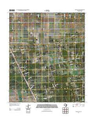 Hawley NE Texas Historical topographic map, 1:24000 scale, 7.5 X 7.5 Minute, Year 2012
