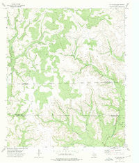 Hay Hollow Texas Historical topographic map, 1:24000 scale, 7.5 X 7.5 Minute, Year 1973