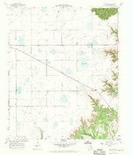 Hay Lake Texas Historical topographic map, 1:24000 scale, 7.5 X 7.5 Minute, Year 1967