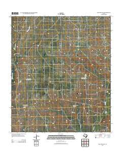 Hay Hollow Texas Historical topographic map, 1:24000 scale, 7.5 X 7.5 Minute, Year 2012