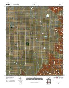 Hay Lake Texas Historical topographic map, 1:24000 scale, 7.5 X 7.5 Minute, Year 2010
