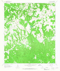 Hays Spring Texas Historical topographic map, 1:24000 scale, 7.5 X 7.5 Minute, Year 1964
