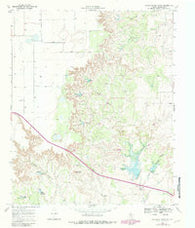 Haystack Mountain Texas Historical topographic map, 1:24000 scale, 7.5 X 7.5 Minute, Year 1967