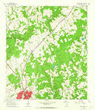 Hearne North Texas Historical topographic map, 1:24000 scale, 7.5 X 7.5 Minute, Year 1961