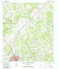 Hearne North Texas Historical topographic map, 1:24000 scale, 7.5 X 7.5 Minute, Year 1961