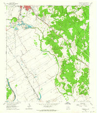 Hearne South Texas Historical topographic map, 1:24000 scale, 7.5 X 7.5 Minute, Year 1961