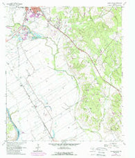 Hearne South Texas Historical topographic map, 1:24000 scale, 7.5 X 7.5 Minute, Year 1961